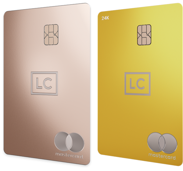 ラグジュアリーカードゴールドの券面デザイン